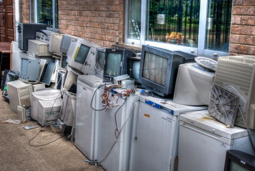 Modern waste management technology in action