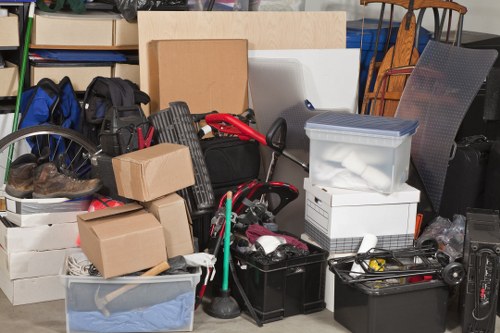 Organized and clutter-free garage space after clearance