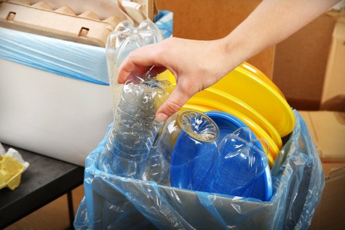 Recycling and waste segregation in a skip